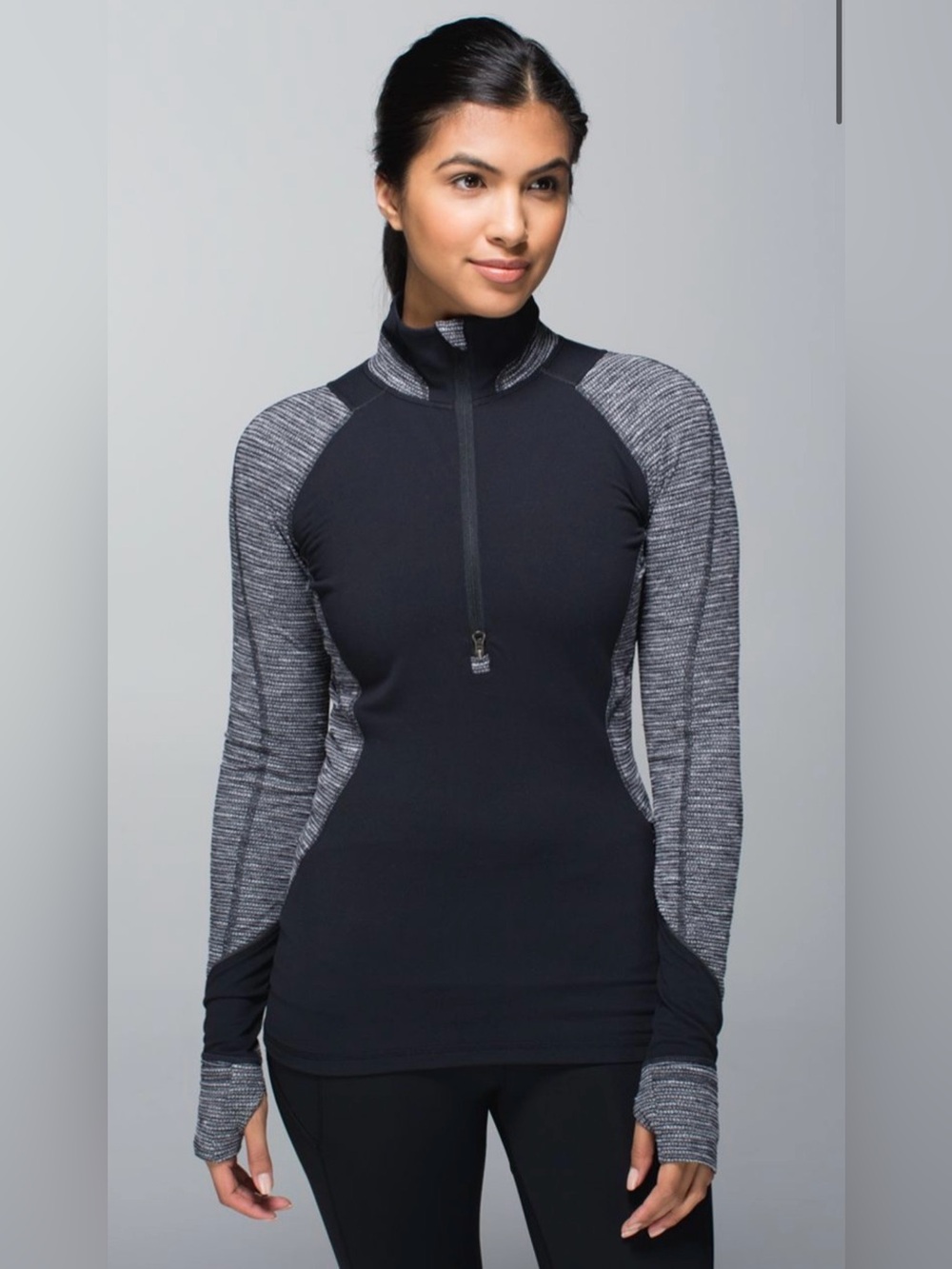 lululemon athletica Race Your Pace 1/2 Zip Long-Sleeve Half-Zip Top Size 4